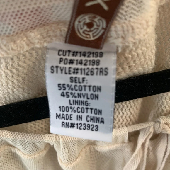 XCVI Ombré Embroidered Lace over Sweater Knit Dress - Picture 7 of 7